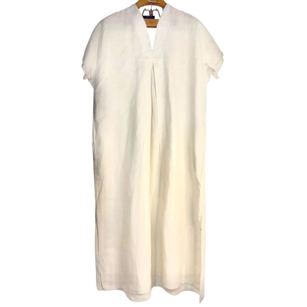 Lafayette 148 NY Dacia Linen Maxi Dress Size: No Tag Available